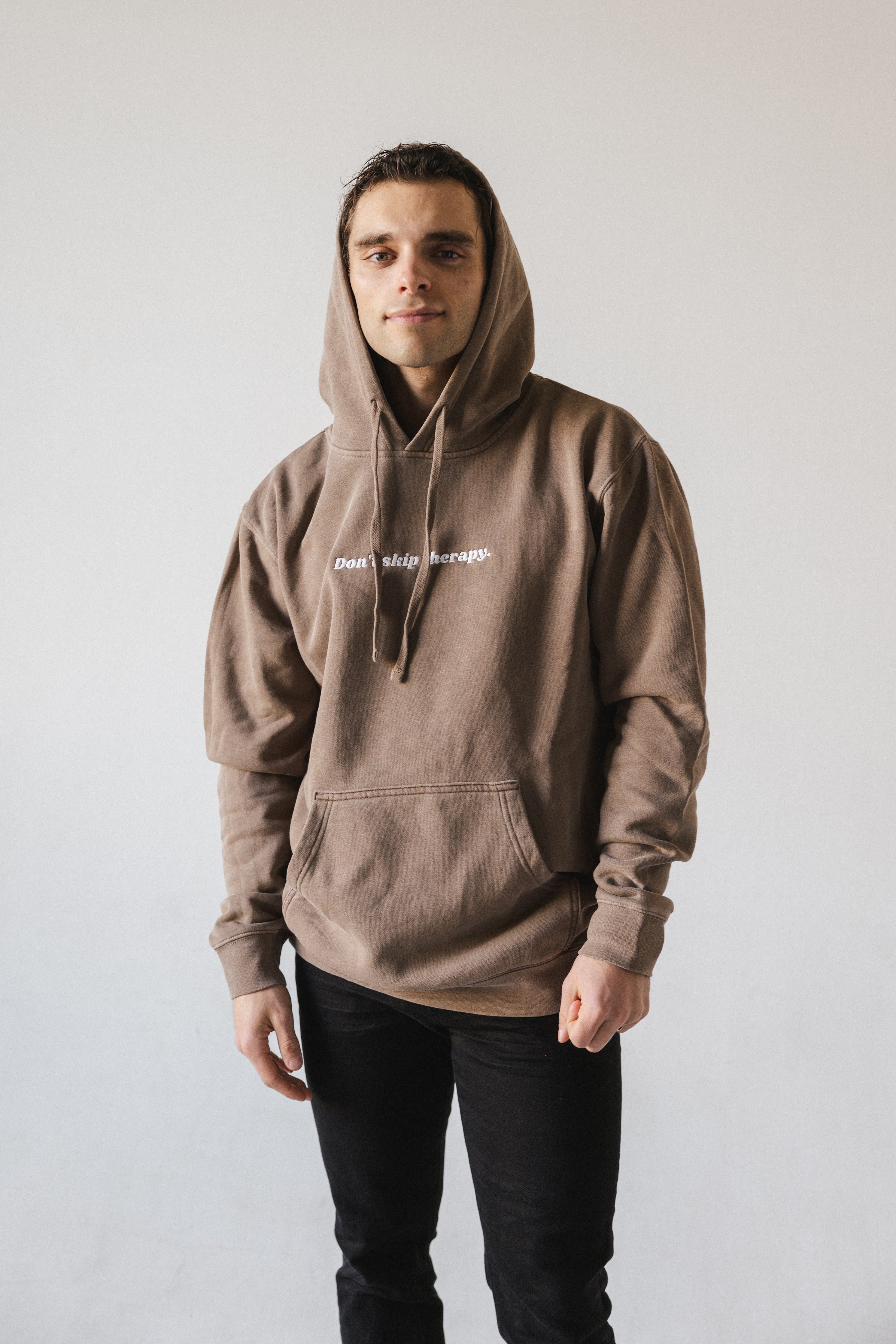 Black and brown outlet hoodie